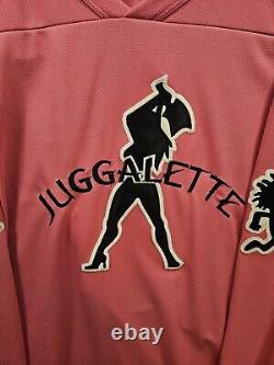 Vintage Juggalette ICP Y2K Pink Jersey 2000s RARE Insane Clowne Posse XXXL Used