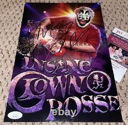 Violent J Signed 8x12 Photo Jsa Autograph Insane Clown Posse Icp Juggalo