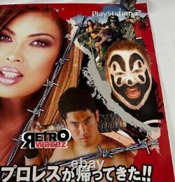 Affiche de lutte dans le jardin japonais 20.25x28.75 avec Tera Patrick et Insane Clown Posse
