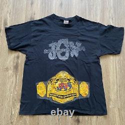 Championnat de lutte Vintage JCW ICP Juggalo Wrestling ceinture tshirt L Insane Clown Posse
