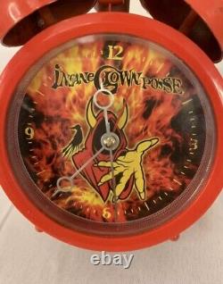 ÉNORME Lot de figurines en résine Insane Clown Posse ICP Jeckel Horloge Photos Livre CD