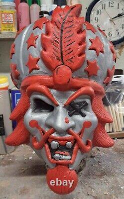 Grand Milenko Masque en latex rouge PORTABLE ICP Insane Clown Posse Juggalo