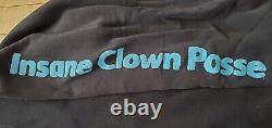 ICP Insane Clown Posse Le Calme Crop Circles 2005 Sweat à capuche noir pour homme XL Bleu