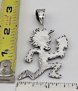 Insane Clown Posse Hatchetman Charm Officiel 1999 Argent Grand ICP Vintage Rare