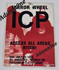 Insane Clown Posse Terror Wheel Passe d'accès complet 1994 ICP RARE