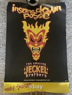 Lot de 10 affiches d'Insane Clown Posse Twiztid ICP Esham Psychopathic Records Abk