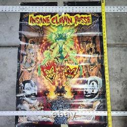 Lot de 26 affiches utilisées de l'Insane Clown Posse (ICP) en condition variée