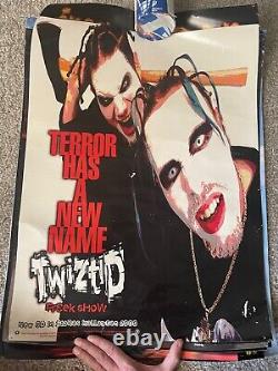 Lot de 8 affiches d'Insane Clown Posse, Twiztid, ICP, Esham, Psychopathic Records et Blaze
