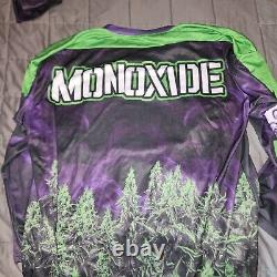 MONOXIDE NOUVEAU maillot 3x rare du duo Insane Clown Posse, Madrox et Shaggy 2 Dope, de Twiztid.