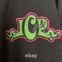 Maillot de baseball moyen Yum Yum Bedlam de l'Insane Clown Posse avec le logo ICP Hatchetman Juggalo