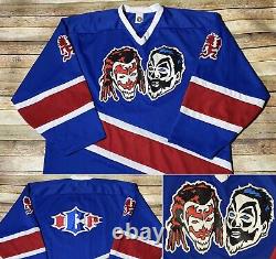 Maillot de hockey ICP Insane Clown Posse 2002 Shangri-La Psychopathic Hatchetman XL