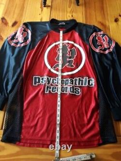 Maillot de hockey Psychopathic Records ICP Hatchetman Rare Vintage des années 90, taille XL