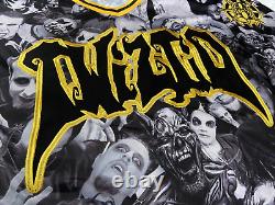 Nouveau maillot rare Twiztid 25 ans de Twiztid noir or jaune taille XL