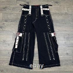 Pantalon Vintage ICP Tripp NYC pour Adulte Taille Moyenne Noir Bondage Cargo Insane Clown Posse