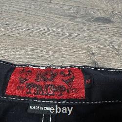 Pantalon Vintage ICP Tripp NYC pour Adulte Taille Moyenne Noir Bondage Cargo Insane Clown Posse