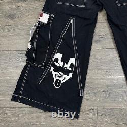 Pantalon Vintage ICP Tripp NYC pour Adulte Taille Moyenne Noir Bondage Cargo Insane Clown Posse