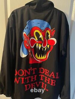 Paresseux et fou Juggalo Insane Clown Posse ICP Bouton Veste XXL