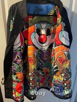 Paresseux et fou Juggalo Insane Clown Posse ICP Bouton Veste XXL