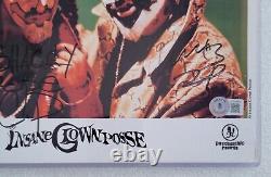 Photo dédicacée signée Insane Clown Posse Beckett Bas Coa Promo Autographed Icp Rap Shaggy