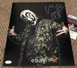 Photo signée 11x14 de Violent J avec autographe JSA Insane Clown Posse ICP Juggalo