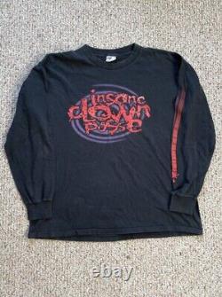 T-shirt à manches longues Insane Clown Posse Juggalo des années 90 en taille XL de style vintage.