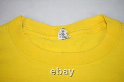 T-shirt de groupe VTG des années 90/00 Hatchetman Insane Clown Posse, jaune, taille XS/S
