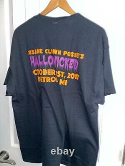 T-shirt de l'événement Insane Clown Posse Hallowicked 2017 en taille XL