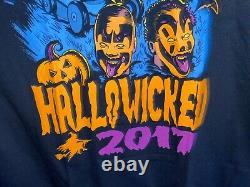 T-shirt de l'événement Insane Clown Posse Hallowicked 2017 en taille XL