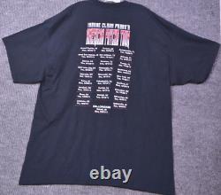 T-shirt signé du concert d'Insane Clown Posse 2011, taille 2XL noir, ICP Juggalo Horrorcore