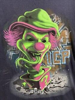 T-shirt vintage de la bande ICP Insane Clown Posse en taille XL, fabriqué aux États-Unis