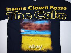 T-shirt vintage du groupe Insane Clown Posse 'The Calm' promotionnel, taille S/M, environ 2005