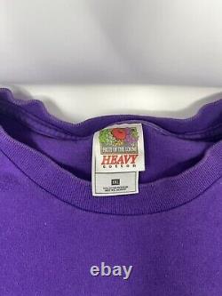 T-shirt violet vintage Insane Clown Posse ICP Shaggy 2 Hype Juggalo des années 2000 (XXL)