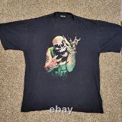 Vintage 1999 ICP Shaggy 2 Dope Insane Clown Posse T-shirt à couture simple, taille XL